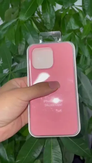 New Wholesale Bulk Factory OEM/ODM Liquid Soft Official Custom Logo Quality Cell Mobile Phone Back Accessories Accessory Silicone Case Cover for iPhone 13 12
