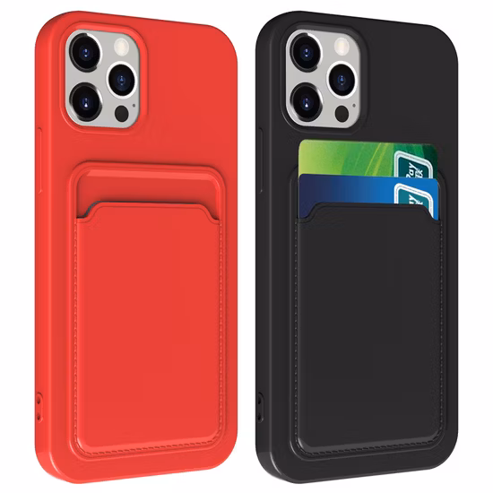 TPU PC Phone Case Phone Wallet Card Pack Mobile Cell Phone Accessories for iPhone 14 PRO Max 13 12 11 X Xr Phones Cases